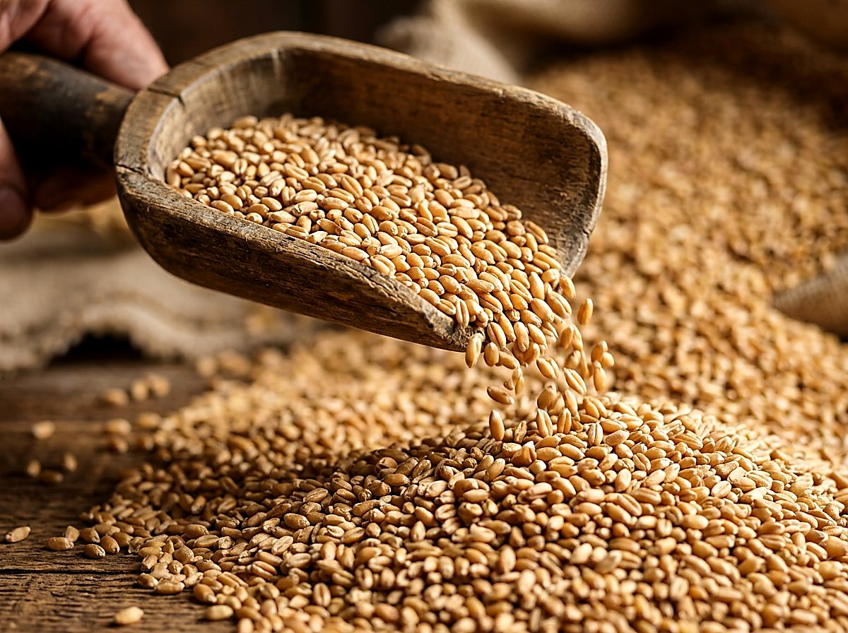 Golden Wheat Grains